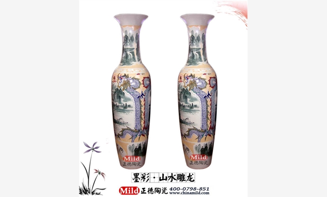 供应定做大花瓶 高档礼品花瓶图1