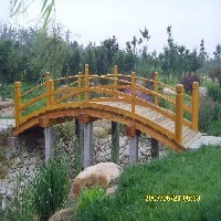 南宁防腐木桥施工 景观防腐木结构