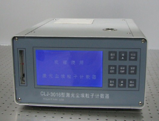 激光尘埃粒子计数器  LCD