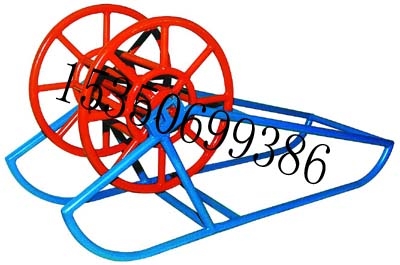 鋼絲繩線盤架 鋼絲繩放線架