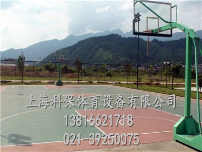 上海塑胶篮球场施工