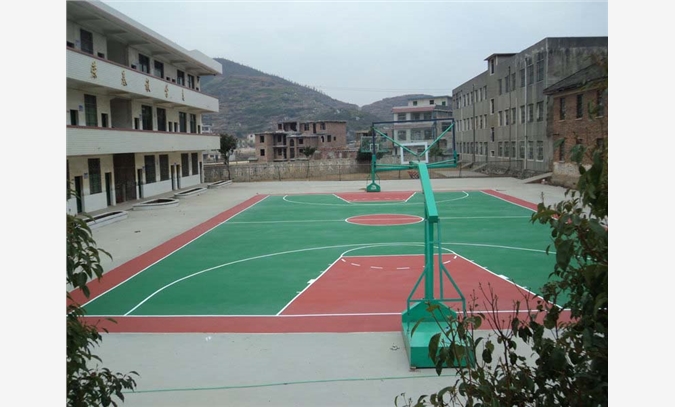 上海橡胶跑道|篮球场施工承建商家图1