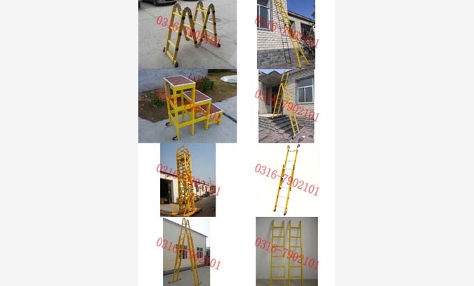 折叠踏板梯 单梯 进口伸缩梯 铝图1