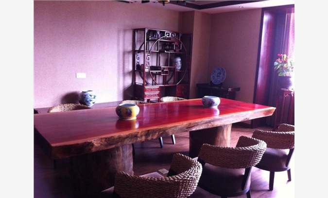 非洲红花梨木大板 实木办公桌大板