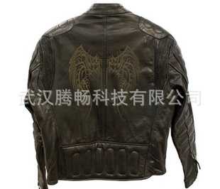 皮夹克激光打标