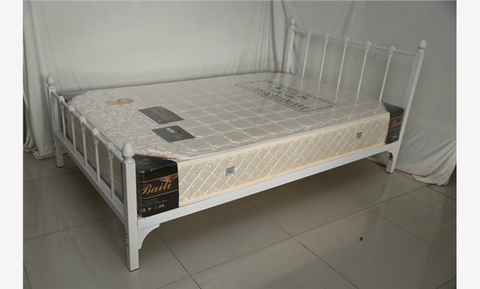 厂家专业生产中高档喷塑单人单层床
