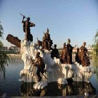 滨州雕塑 雕塑厂家 山东园林雕塑 奇艺雕塑图1