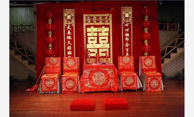 做中式婚礼策划音乐和场地布置哪家不错--北京仁毅缘文化公司