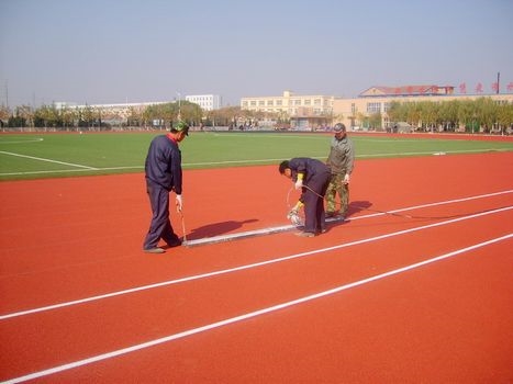 东阳塑胶跑道价格图1