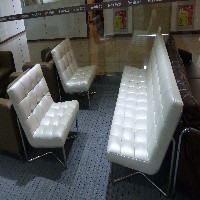 森志办公沙发 白色现代时尚 A8006