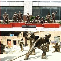 郑州锻铜雕塑