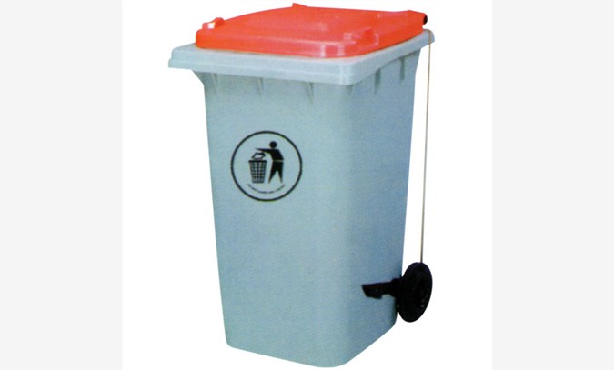 塑料垃圾桶，移动垃圾桶，公共垃圾图1