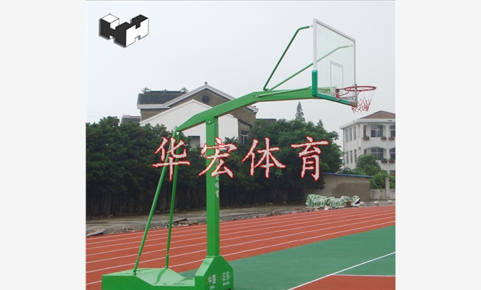 比赛训练专用篮球架 移动式单臂篮