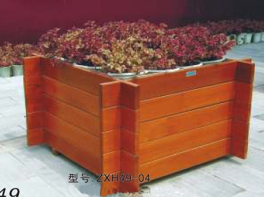 深圳大运会花箱厂家塑木花箱，
