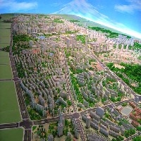 千景谷建筑模型公司供应同行产品中销量最好的城市建筑规划模型