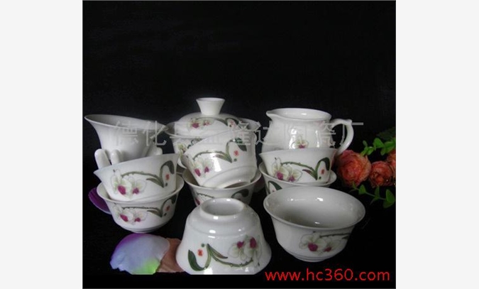 玉瓷陶瓷茶具 茶具套