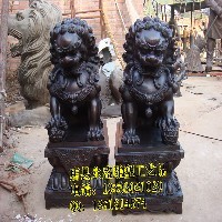 中华狮铜雕