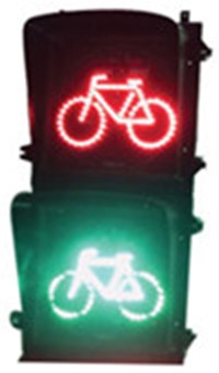 科仕达交通信号灯-二色非机动车信