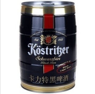 9137  德国啤酒卡力特黑啤酒5L桶  批发