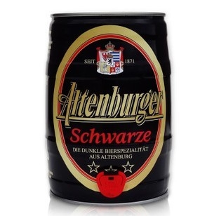 9140  德国啤酒阿登堡黑啤酒5L桶   批发
