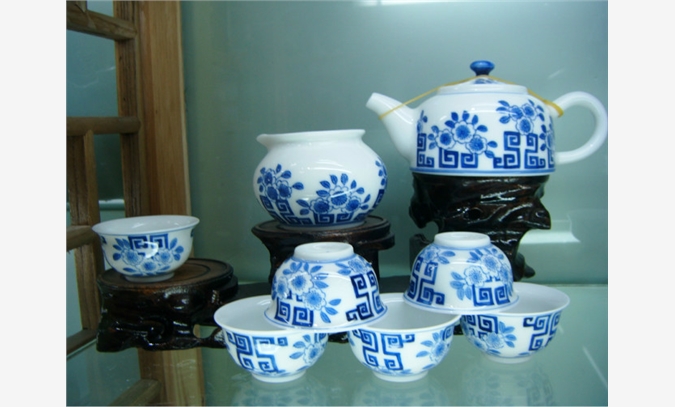 精品陶瓷茶具 手绘茶具 纯手工定图1