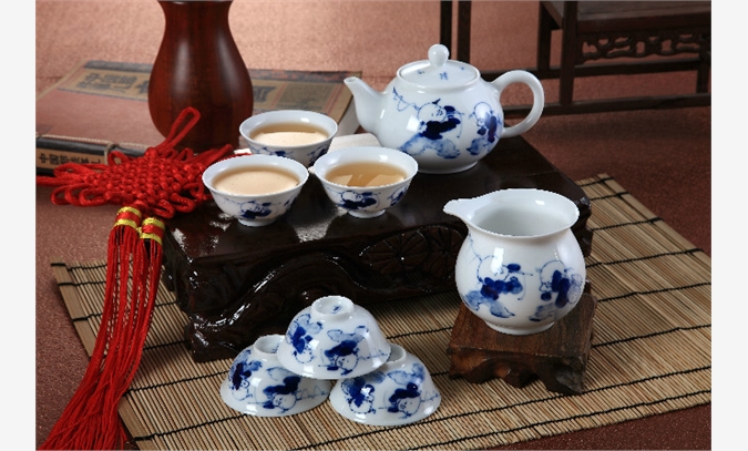 景德鎮(zhèn)大茶盤茶具