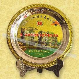 广东最大的生产纯金纪念盘、纯银纪图1