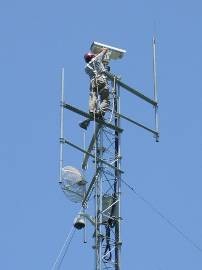 加工联通移动电信楼顶用增高架3柱