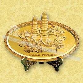 广东最大的专业制作纯金。纯银纪念
