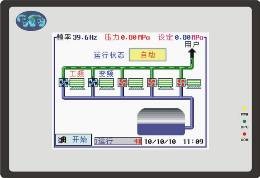 最优惠的恒压供水控制器触摸屏自动图1