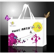 山东青岛购物袋，无纺布覆膜购物袋