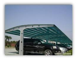 广东广州承包安装阳光板雨棚/车棚