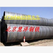 最新钢材批发零售北京螺旋管价格图1