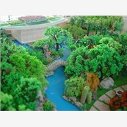 武汉绿化景观模型，景区沙盘，景观图1