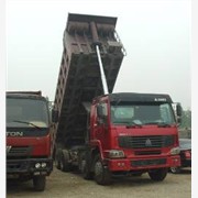 豪沃前四后八自卸车