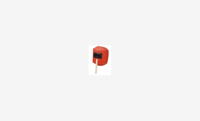 手持式红钢纸电焊面罩M-013