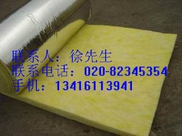 广州玻璃棉 钢结构保温棉 带铝箔图1