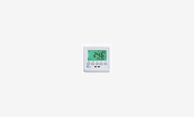 智能液晶温控器，双温数字显示温控中央空调温控器