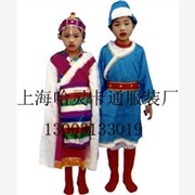 龙卡通服藏族服装,藏族儿童服装