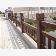 上海水泥仿木栏杆 仿木景观葡萄架