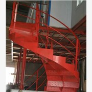 供应旋转楼梯钢结构—济南泉运名珠