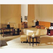 橡木咖啡桌，酒店客房家具。