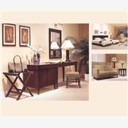 利明木业欧式酒店家具，橡木咖啡桌