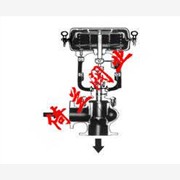 气动角型笼式调节阀图1