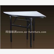 圆形PVC折叠餐桌