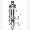 上工牌阀门蝶形弹簧式安全阀佛山销售