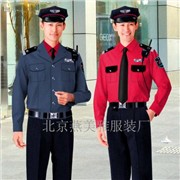 北京定做保安服装|保安帽定做|保图1